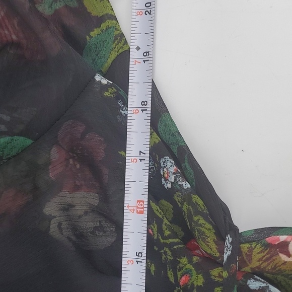 NEW Loft Floral Tie Waist Dress Size Medium M - Picture 11 of 12